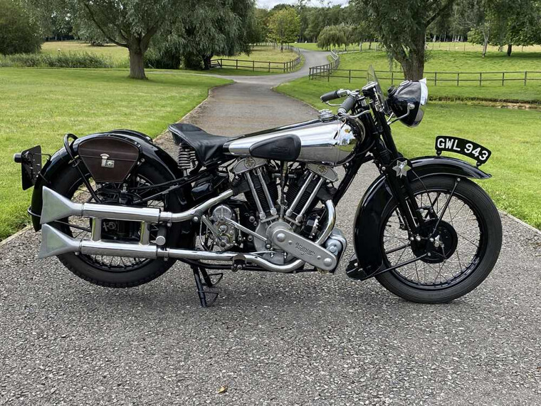 1938 Brough Superior SS100