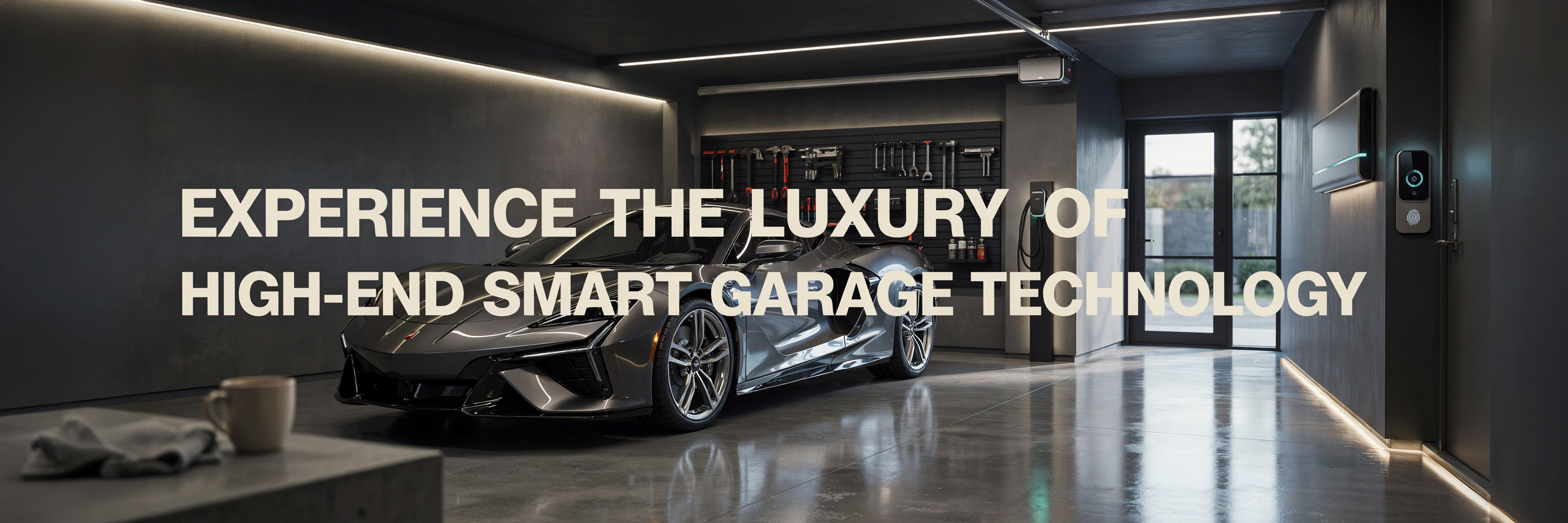 Experience the Luxury of High-End Smart Garage Technology