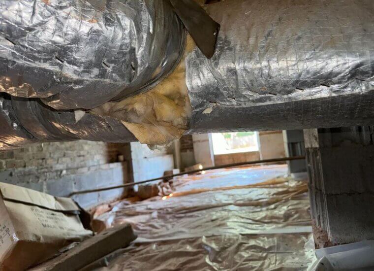 Duct Insulation Issues