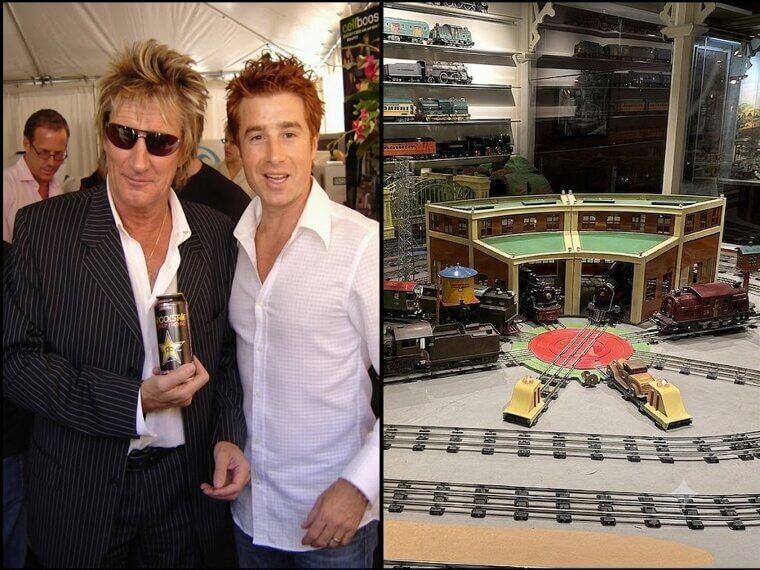 Rod Stewart and His Intricate Model Train Sets