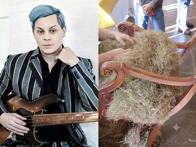Jack White and His Love for Antique Upholstery