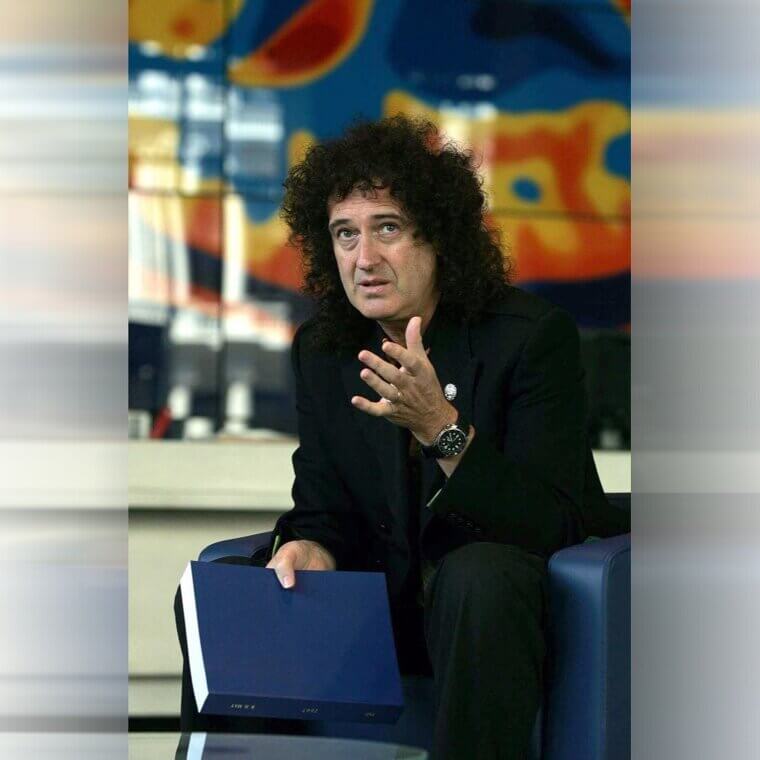 Brian May and His Dedication to Astrophysics