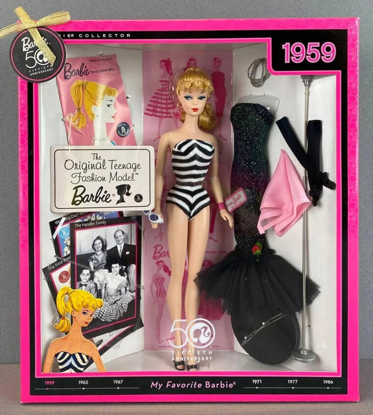 Original 1959 Barbie Doll