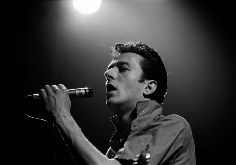 Joe Strummer Digging Graves At A Local Cemetery