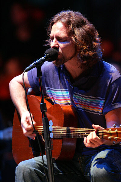 Eddie Vedder Pumping Fuel As A Nighttime Gas Station Attendant