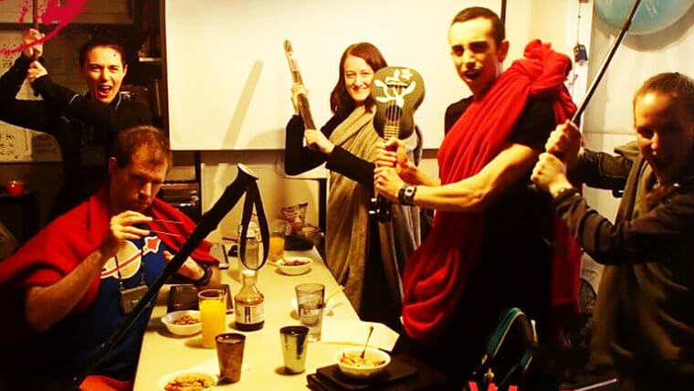 Romance en el falso planeta de Marte