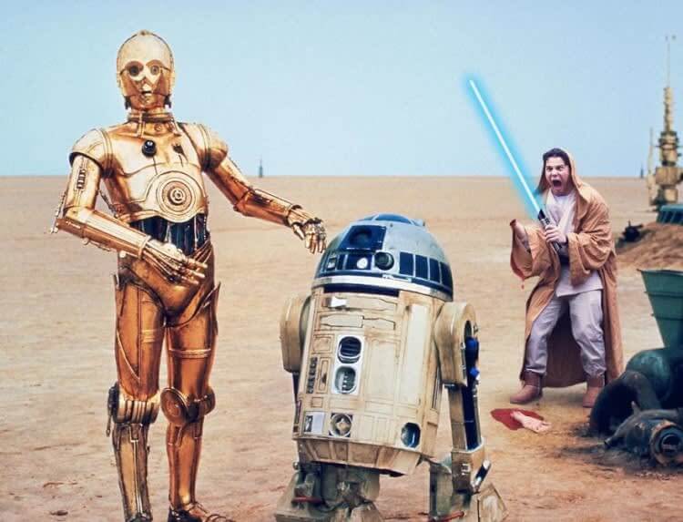 They Told Him Not To Mess Around With Lightsabers