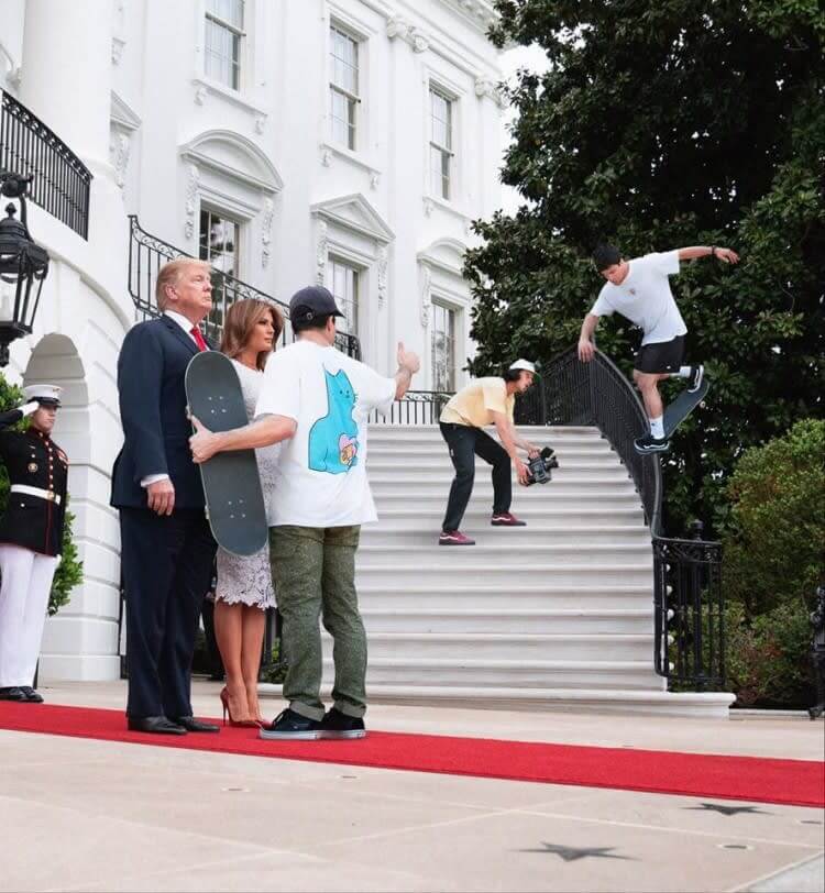 "Watch Out, Mr. President...Incoming"