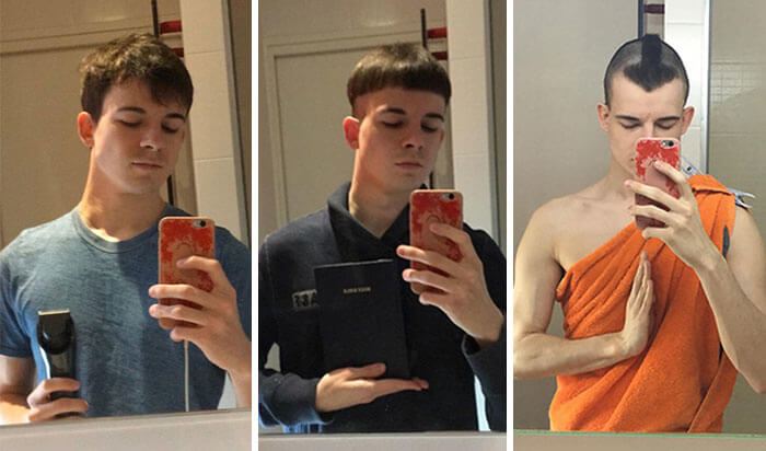 Evolution Of Quarantine Haircuts