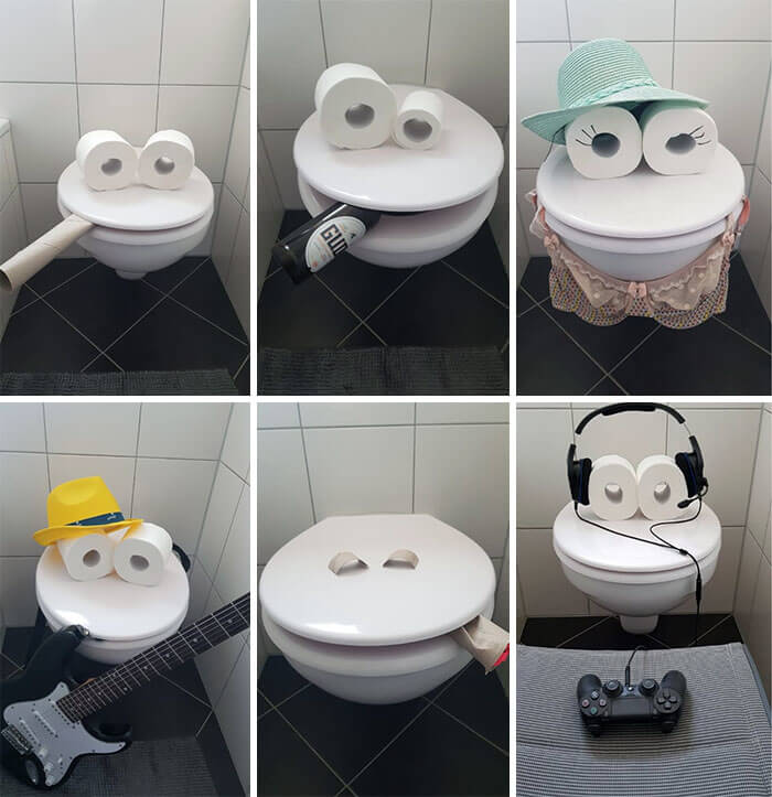 When You Are All Alone And The Toilet Becomes Your Only Friend