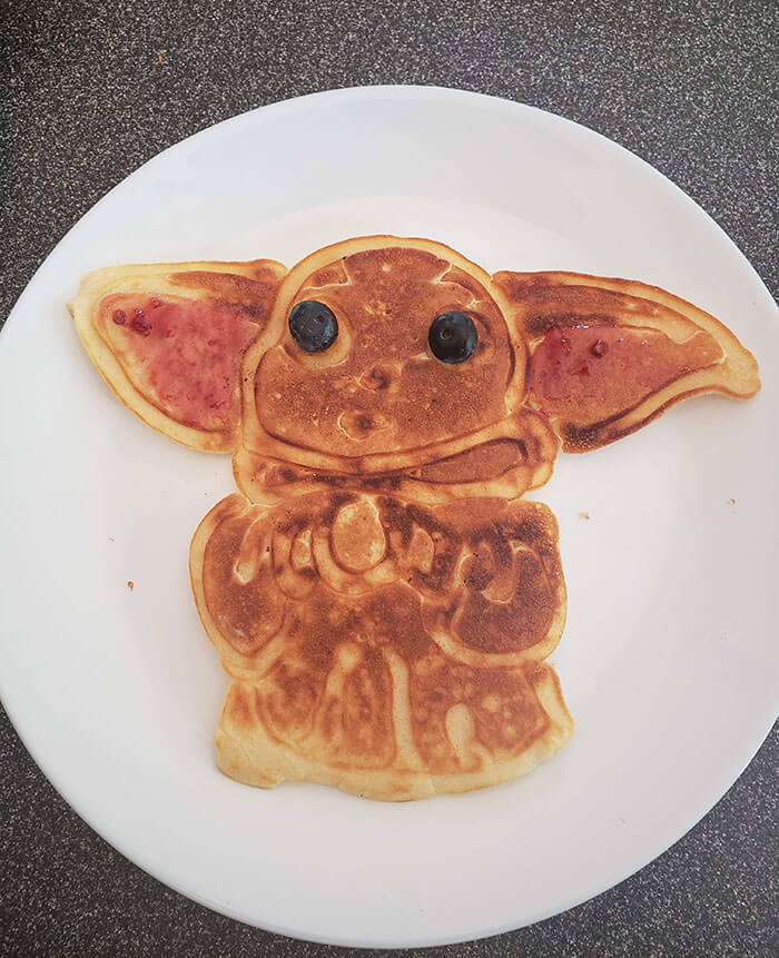 Practicing Their Pancake Making Skills With All This Free Time