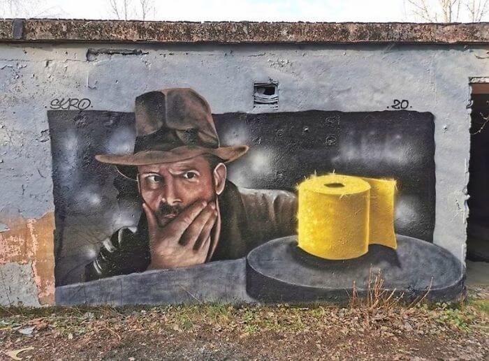Indiana Jones And The Golden Toilet Paper Treasure