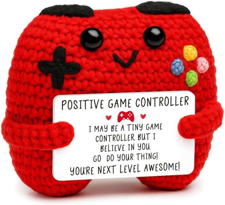 Crochet Controller Gift - Unique Handmade Gamer Décor - Enjoy 36% Off!