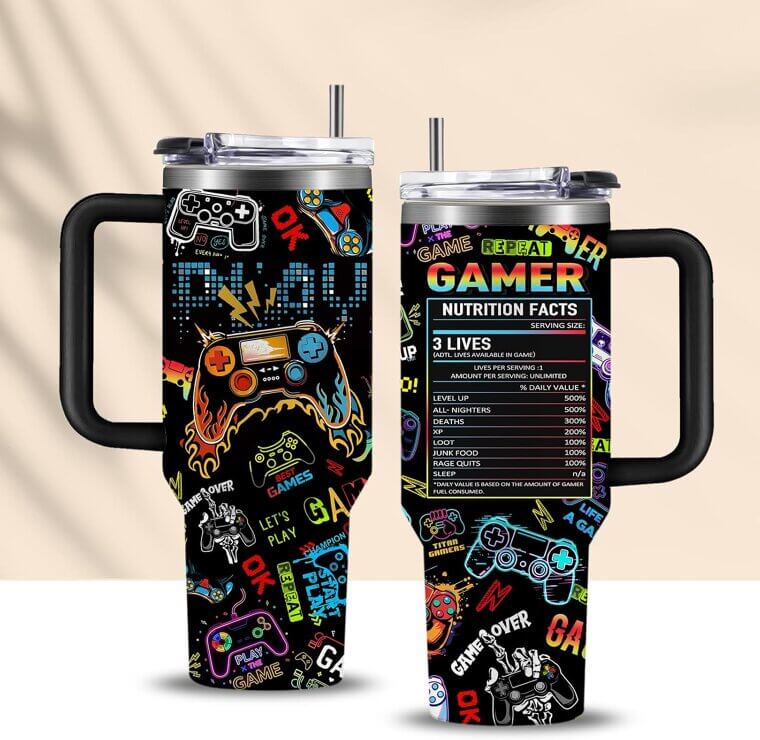 Gamer Tumbler Cup - Hydrate Like a Pro - Enjoy 35% Off!
