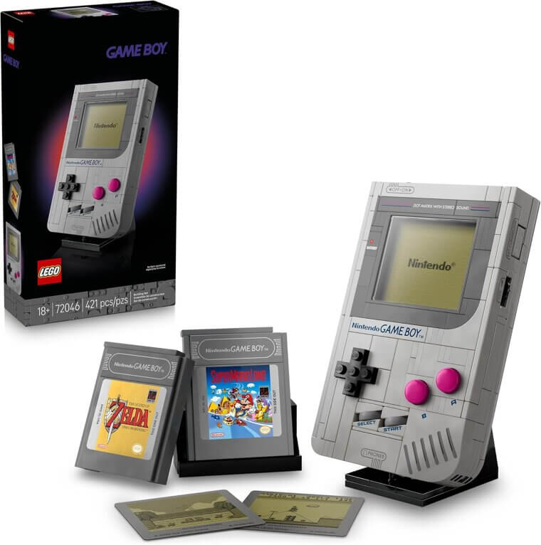 LEGO Game Boy Set - Relive Retro Gaming Fun!