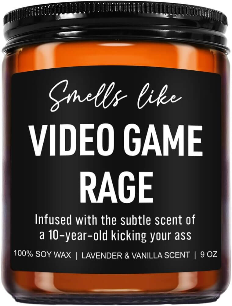Funny Video Game Candle - Perfect Gamer Gift for All Ages!