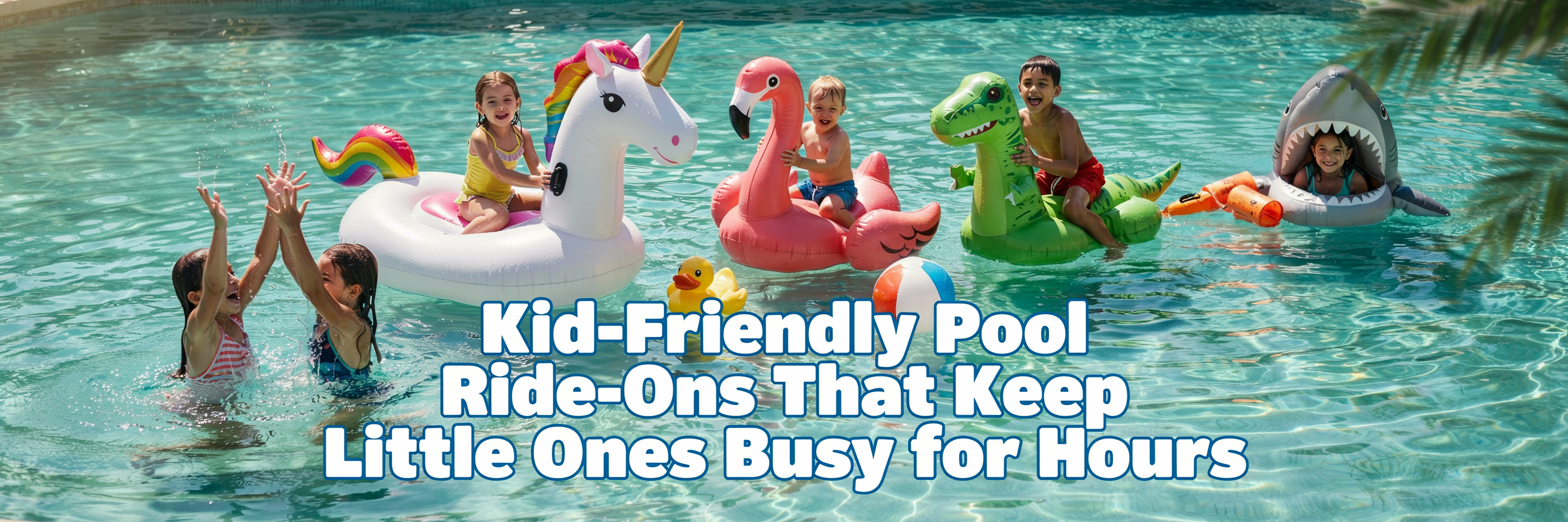 Kid-Friendly Pool Ride-Ons That Keep Little Ones Busy for Hours