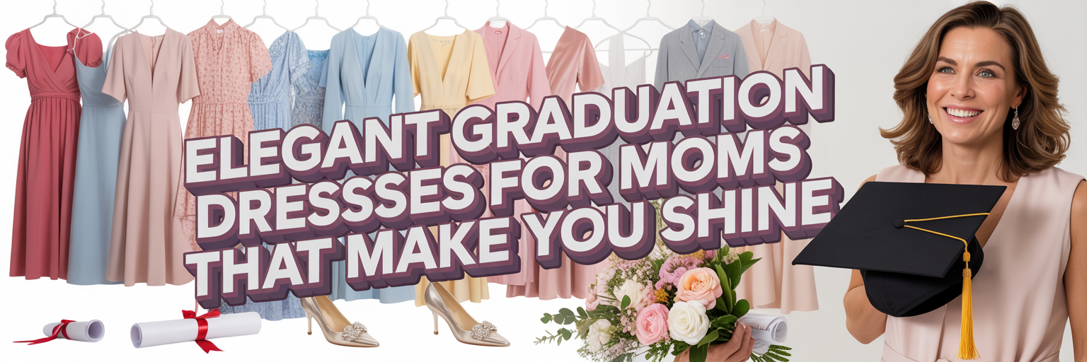 The Dress That Makes Moms Shine on Graduation Day