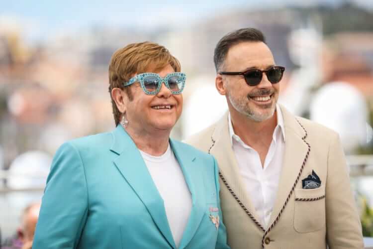 Elton John e David Furnish: 15 anos