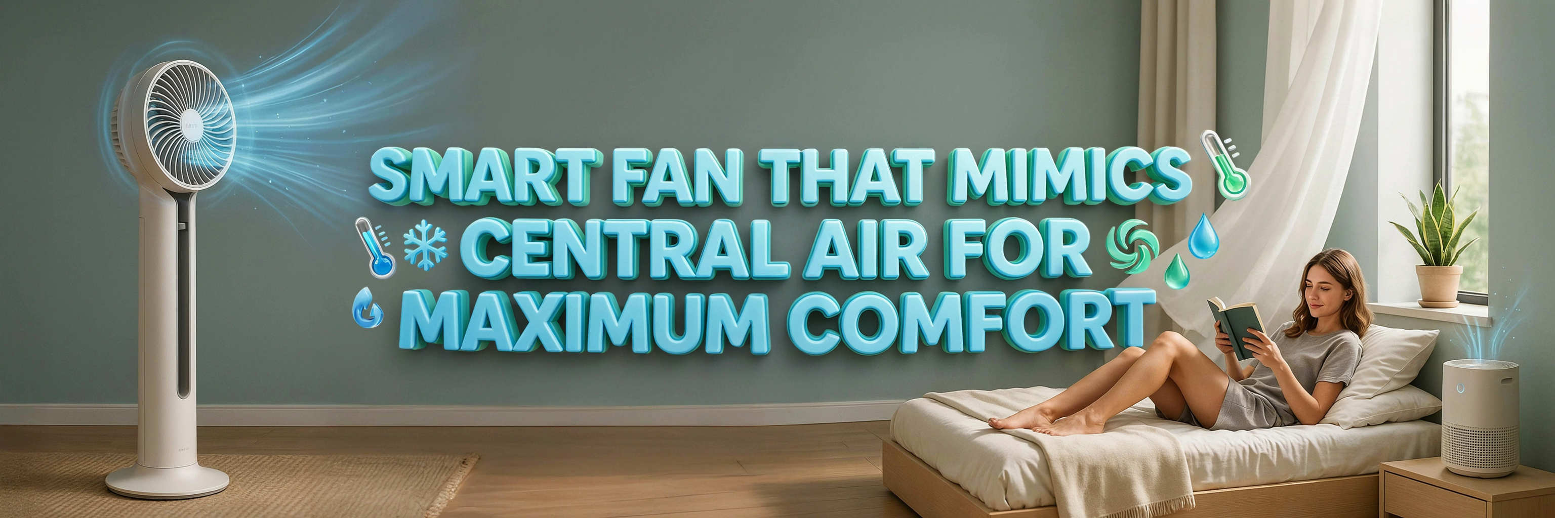 Transform Your Bedroom With the Fan That Mimics Central Air