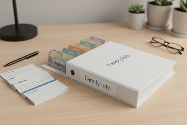 Create a Simple Legacy Binder