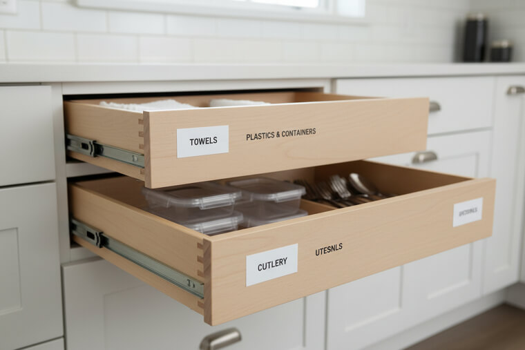 Label the Inside of Drawer Fronts