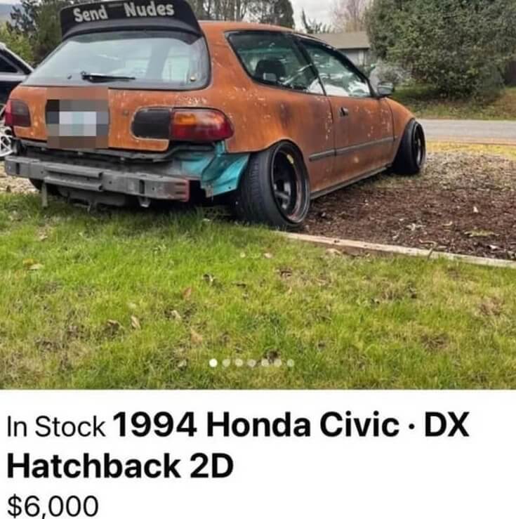 They're Really Out Here Selling This for $6,000
