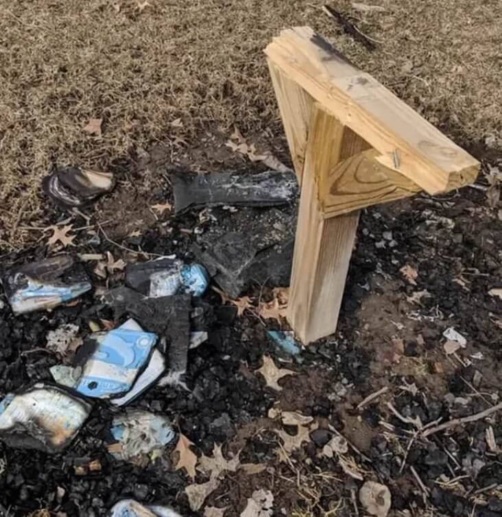Someone Torched A Free Library