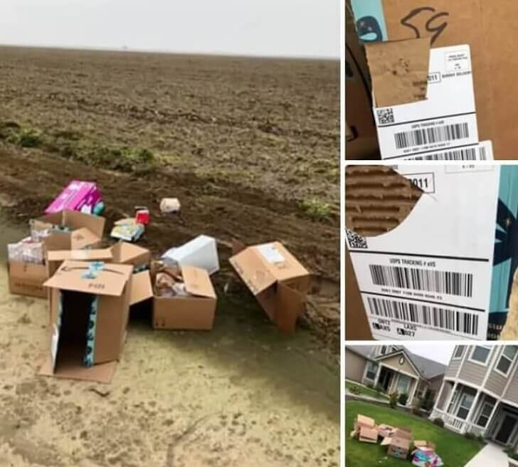 Always Remove Labels Before Dumping Your Trash in the Neighborhood Field