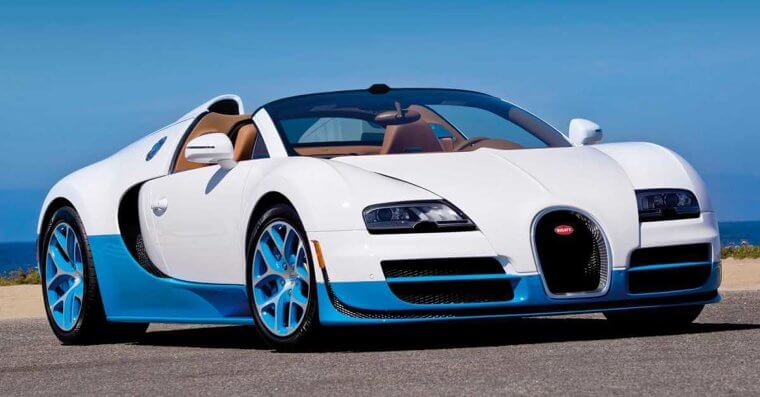 Bugatti Veyron 16.4 Grand Sport Vitesse - Precio de salida: 2,5 millones de dólares
