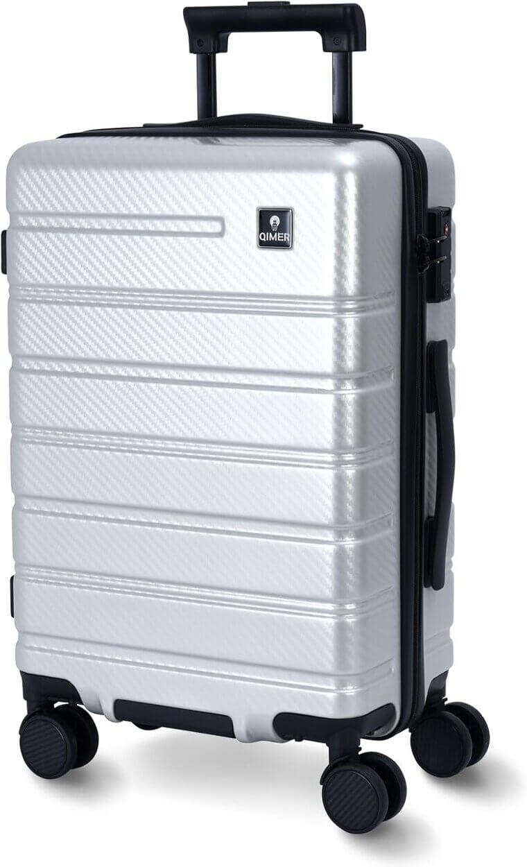 PC Carry-On Luggage - Lightweight, TSA Lock, Spinner Wheels - Now 47% Off!