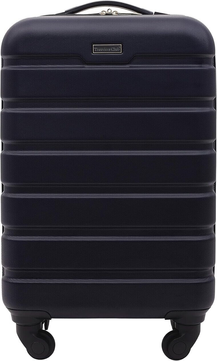 Travelers Club Luggage - Stylish, Durable, and Lightweight 20-Inch Carry-On 