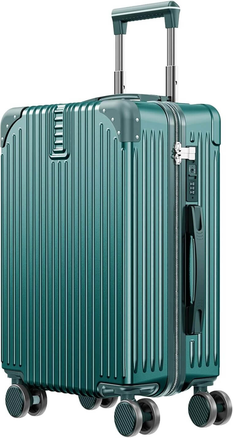 Lightweight Carry On Luggage - Airline Approved, TSA Lock, Spinner Wheels 