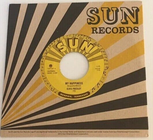 My Happiness, 1953, Elvis Presley: $300,000