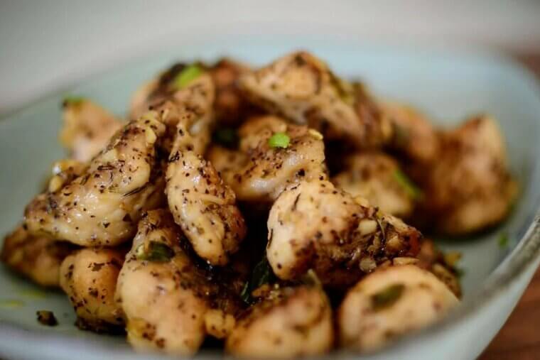Garlic Butter Chicken Bites