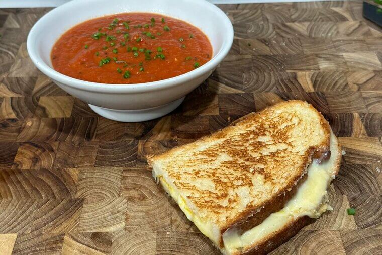Tomato Soup and Grilled Cheese