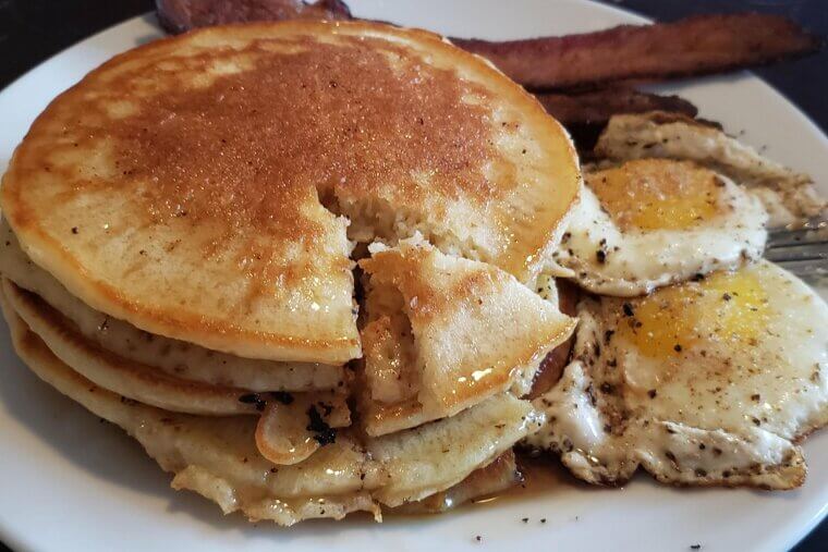 Pancakes and Eggs