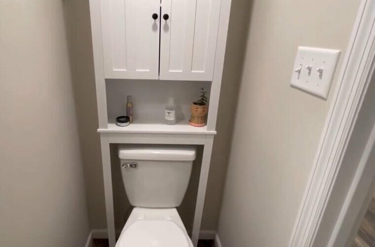Over-The-Toilet Shelving Units