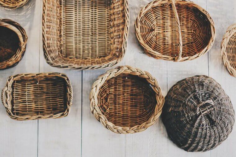 Unstackable Baskets With Handles