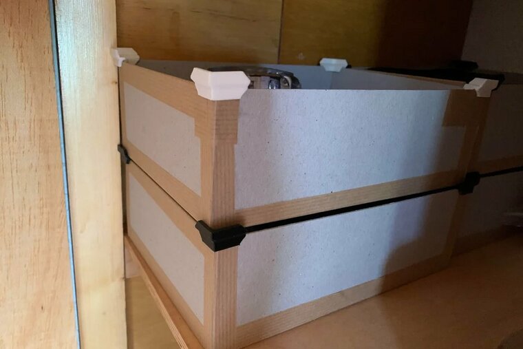 Stacked Boxes Labeled “miscellaneous”