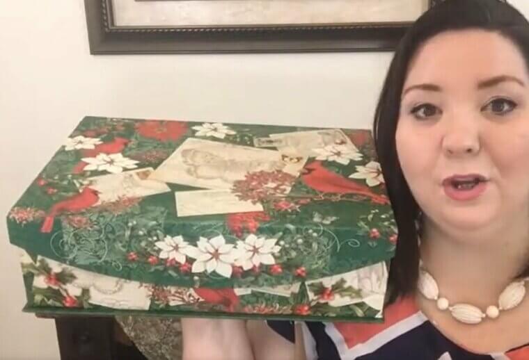 Decorative Boxes Used as Permanent Storage