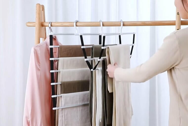 Closet Rods With Double Hangers