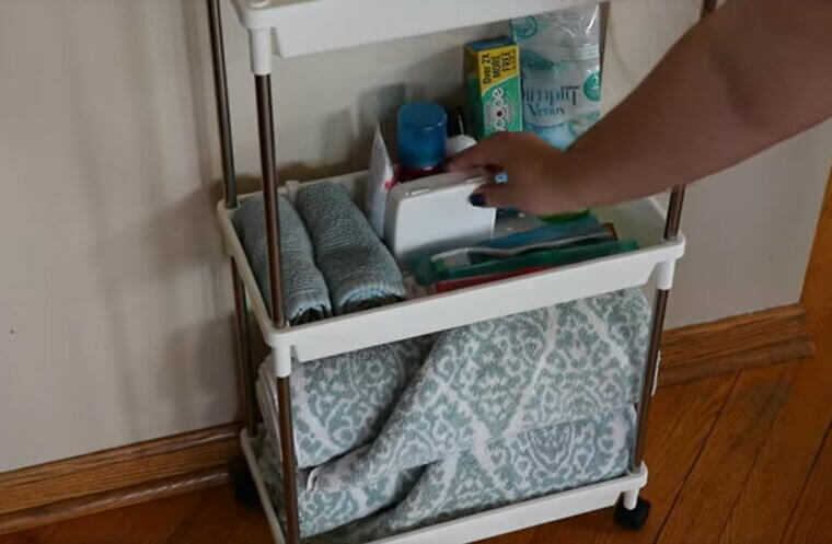 Rolling Carts Used in Tight Spaces