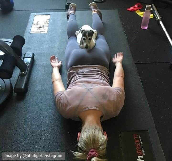 Always Do Downward Dog With A Dog To Check Your Form