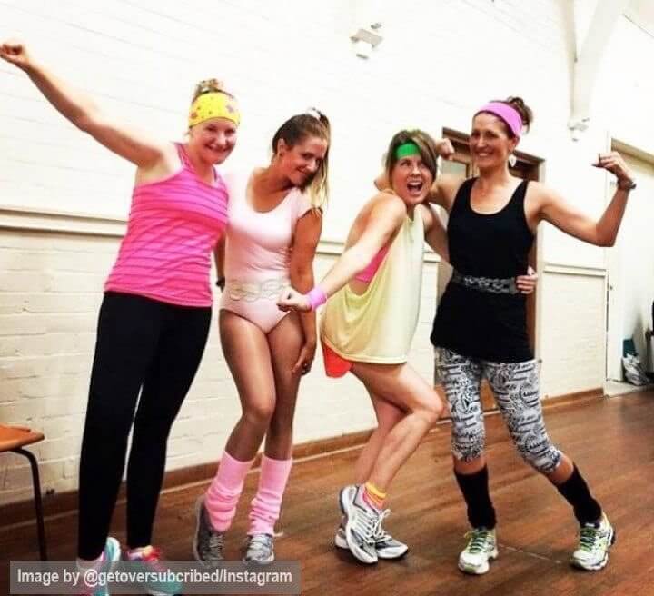 The 80s Gym Fashions Are By Far The Best