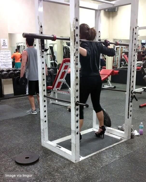 Whatever Shoes Are In Your Gym Bag Are The Shoes You Use