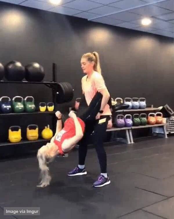 It Takes Two To Do A Proper Ab Workout Apparently