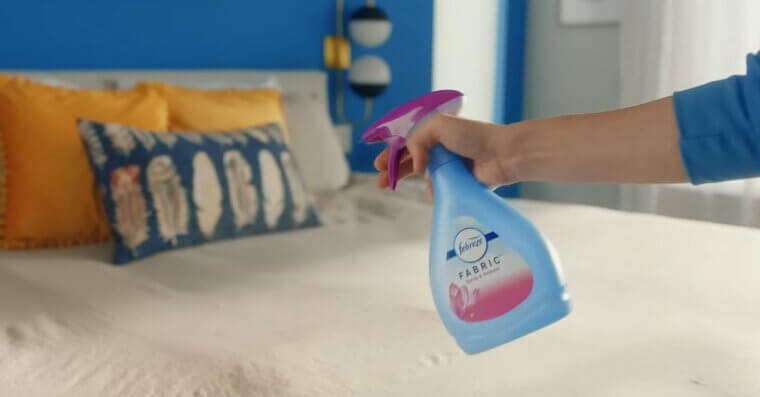 Freshen With Fabric Spray