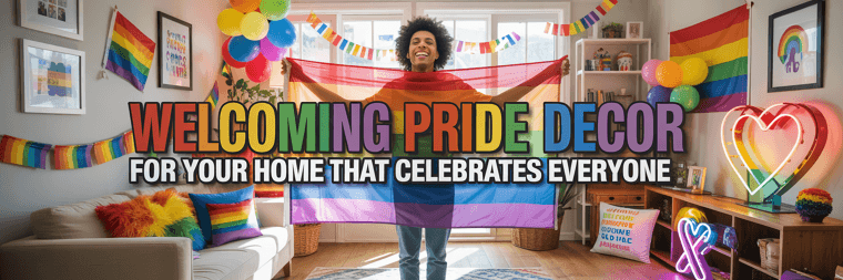 Pride Decor That Makes Any Space Feel More Welcoming