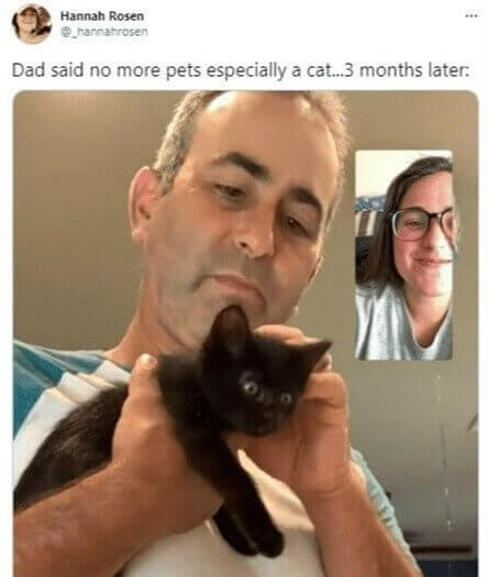 This Dad Said No To Pets, And Six Months Later It’s Love!